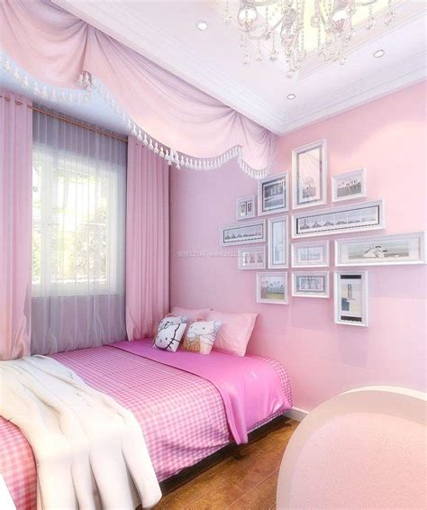 粉色系列颜色 房子朝西